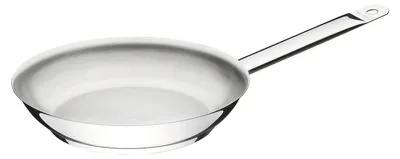 Productafbeelding van Tramontina Professional 62635260 braadpan, diameter maximaal 26 cm, roestvrij staal, geschikt voor inductiekookplaten