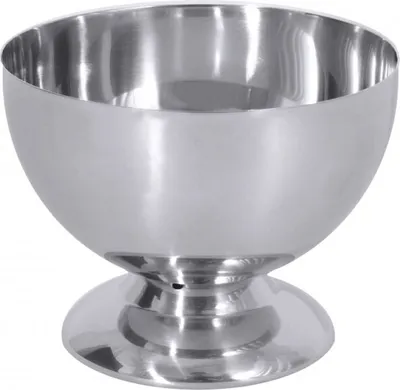 Produktbild von Eisbecher, aus Edelstahl, hochglänzend, schwere Qualität, 10,5 cm Ø, 8 cm Höhe