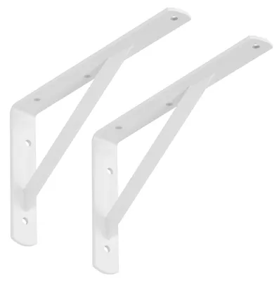 Immagine prodotto di SOTECH Mensola per carichi pesanti 250 x 150 x 30 x 4 mm, bianca (2 pezzi)