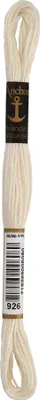 Produktbild von Anchor Sticktwist 4635000-00926 elfenbein Stickgarn, 100 % Baumwolle