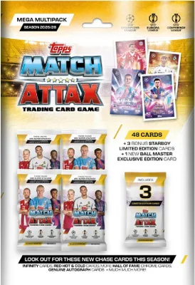 Produktbild von UEFA Champions League Match Attax Trading Cards 2025/26 Mega Multipack *Deutsche Version*