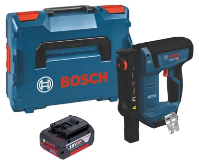 Produktbild von Bosch GTH 18V-14 Akku Holzklammerer 18 V 10,6 x 6 - 14 mm Brushless + 1x Akku 4,0 Ah + L-Boxx - ohne Ladegerät