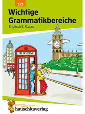 Produktbild von Englisch. Wichtige Grammatikbereiche (1. Englischjahr)