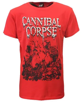 Produktbild von Cannibal Corpse Pile Of Skulls Band T-Shirt – Offizielles Merchandise - XXL