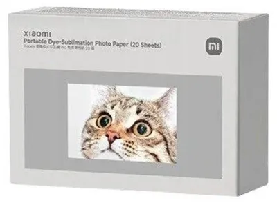 Image de Papier photo portable à sublimation thermique Xiaomi (20 feuilles)