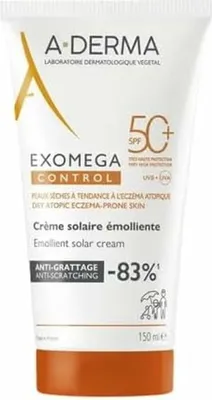 Produktbild von A-Derma Exomega Control Creme Solar Emoliente SPF50 150ml