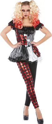 Produktbild von Harlekin Clown Karneval Fasching Kostüm 36