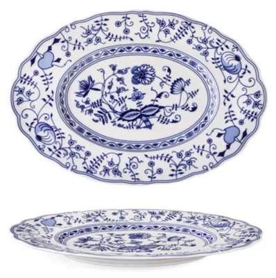 Produktbild von Ovale Schale, 32 cm, Mary-Anne, aus Porzellan, Marke Leander