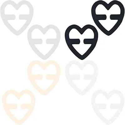 Produktbild von BH Träger Clip, Damen BH Träger Halter, Unsichtbar BH Träger Clip Set für Damen Frauen (Transparent, Teint, Weiß, Schwarz)