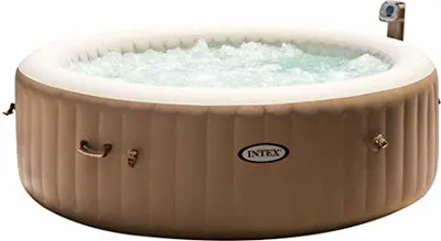 Produktbild von Intex Pool Intex 28474GN - 795 l - 4 Person(en) - Rund - Blasenmassage - PVC - Beige - Weiß
