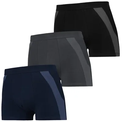 Produktbild von Boxershorts - Herrenunterwäsche Größe 3XL - Baumwollboxershorts 3 Stück - Herrenboxershorts Baumwolle