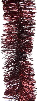 Produktbild von Kaemingk Lamettagirlande ochsenblut 270 cm