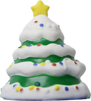 Produktbild von Weihnachtsdekoration Weihnachtsmann Stress Relief Spielzeug niedlich für Kinder Erwachsene Geschenk 03#
