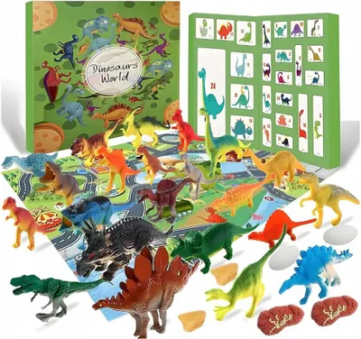 Obrázek produktu pro Adventní kalendář - Dinosauři Figurky + Příslušenství.