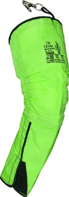 Produktbild von Ansell Armschützer EN388/407 Kat.II HyFlex 11-200 L.475mm Polyester Nylon signalgelb 12 Stk