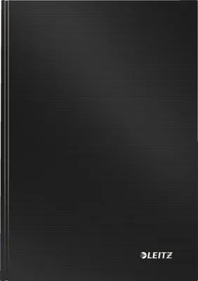 Produktbild von Leitz 46660095, Einfarbig, Schwarz, A5, 80 Blätter, Glänzend, 80 g/m²