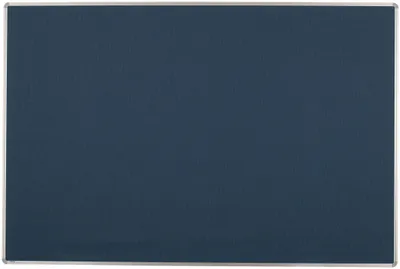 Produktbild von Exklusive Wandtafel Textil BxHxT 1800x1200x22mm blau