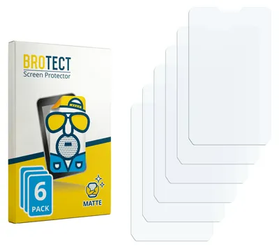 Produktbild von 6x BROTECT Schutzfolie für Unitech HT730 Displayschutz Displayschutzfolie Folie Matt Entspiegelungsfolie