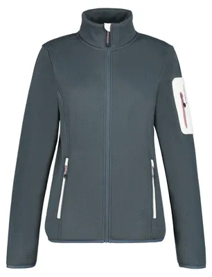 Immagine prodotto di Giacca in pile Icepeak Bowersville da donna, senza cappuccio, colore: grigio, taglia: M