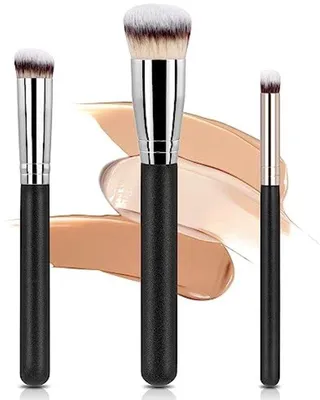 Immagine prodotto di Pennelli professionali per il trucco, ideali per prodotti cosmetici liquidi