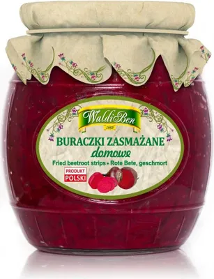 Produktbild von WaldiBen "Buraczki zasmazane" Rote Bete, geschmort 830g