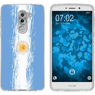 Produktbild von PhoneNatic Case kompatibel mit Huawei Honor 6x Silikon-Hülle WM Argentinien M1