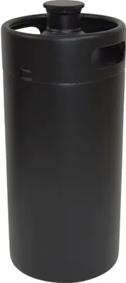 Produktbild von Edelstahlfass - 3,6 Liter schwarz matt