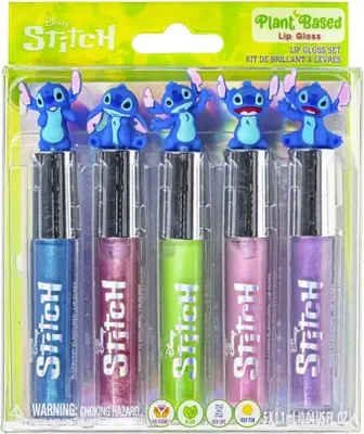 Zdjęcie produktu dla Kids Euroswan | Balsam do ust w sztyfcie - Disney Stitch - Smak wiśniowy - Wegański - Dla zadbanych ust