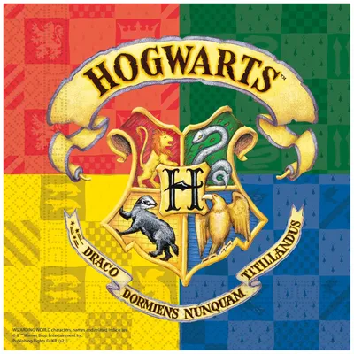 Image de 20 serviettes de table Harry Potter