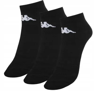 Produktbild von Kappa Socken 3er-Pack Komfortable Baumwollmischung Schwarz