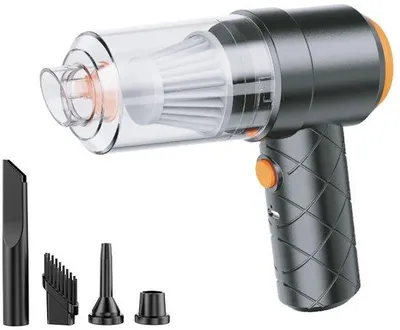 Immagine prodotto di Mini aspirapolvere e compressore 2-in-1, batteria da 3600 mAh, 4 V, 48 W, 7,4 V