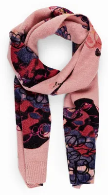 Produktbild von Scarf_Flower Scrib, 3044 Rosa Glamour, U