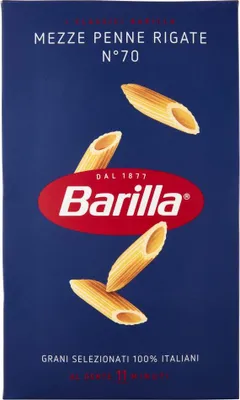 Zdjęcie produktu dla Mezze Penne Rigate makaron n70 500g - Barilla