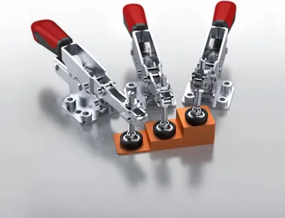 Immagine prodotto di AMF Senkrechtspanner mit rotem Handgriff 6800, Größe 1, Spannwerkzeug