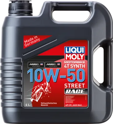 Produktbild von Liqui Moly Motorbike 4T Synth 10W-50 Street Race 4 Liter