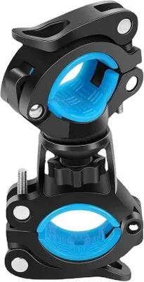 Image de Support pour chaise pliante pour scooter électrique, pivotant à 360 degrés, bleu, pratique