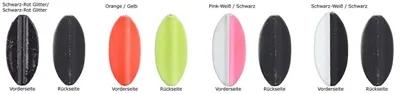 Produktbild von 4 Balzer Pro Staff Series Inliner Spoons 1,9g - Forellenblinker Set