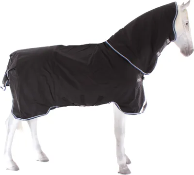 Produktbild von Horseware Amigo Bravo 12 Plus Turnout Medium 250g - Black/Str Blue/Black, 130
