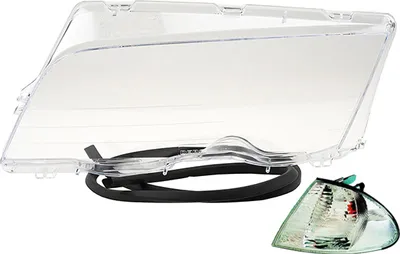 Produktbild von Johns, Scheinwerferglas passend für BMW 3er E46 02/98-08/01 Links Fahrerseite + Blinker 63128380189 8380189 63128387343 63136902769 6902769