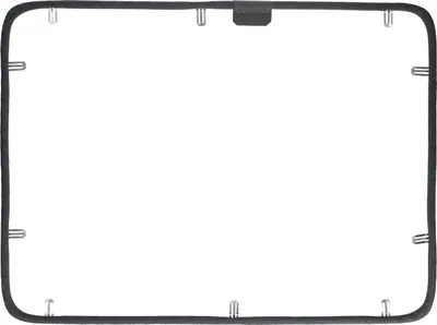 Produktbild von easyPART passend für 00491638 BOSCH NEU Türdichtung Dichtung 4-seitig Backofen Herd Siemens 491638