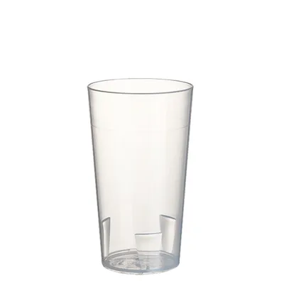 Zdjęcie produktu dla PAPSTAR 85194 PAPSTAR plastikowy kubek do picia PP, 0,2 l, półprzezroczysty, opakowanie 10 szt
