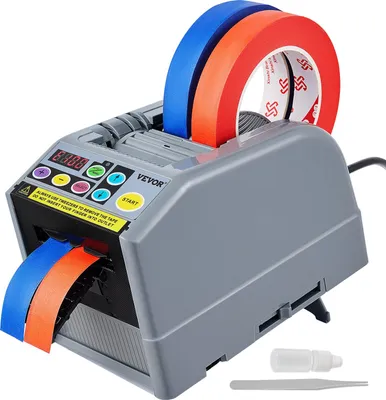 Zdjęcie produktu dla Automatyczny podajnik taśmy klejącej, elektryczny obcinacz taśmy klejącej, maszyna pakująca, maszyna do cięcia taśmy, szerokość taśmy 6-60 mm