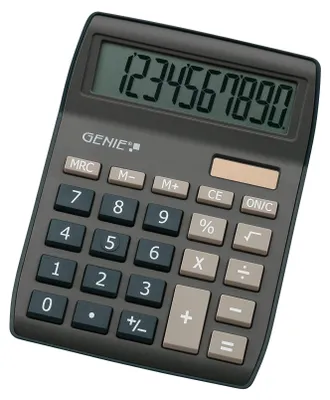 Produktbild von GENIE Tischrechner 840DB dunkelblau 10-stellig
