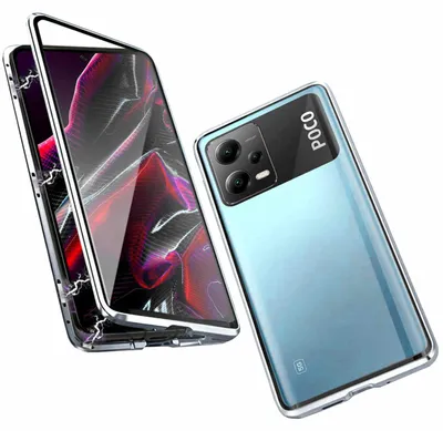 Obrázek produktu pro Pouzdro na mobilní telefon Xiaomi Poco X5 / Redmi Note 12 5G – magnetické skleněné pouzdro