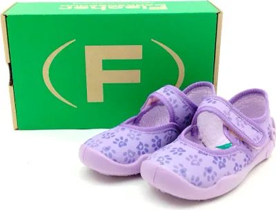 Produktbild von Fischer Mädchen Kletthausschuh Tatze lila 28