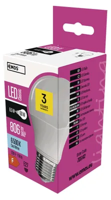 LED Lampe Classic A60 / E27 / 8,5 W (60 W) / 806 lm / Kaltweiß