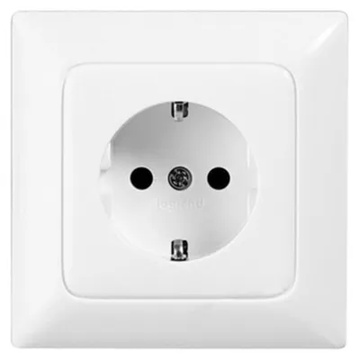 Obrázok produktu pre Legrand 776120, Typ F, Skrutky, Biela, IP20, 250 V, 16 A