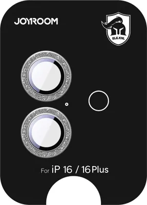 Zdjęcie produktu dla Szkło ochronne Joyroom JR-MSF0299 na obiektywy iPhone 16/16 Plus - srebrne