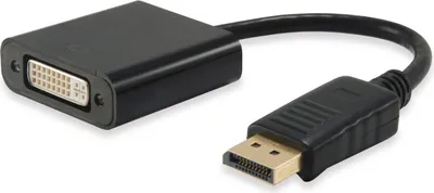 Produktbild von Equip Adapter - DisplayPort (M) - DVI-V (W) - Black
