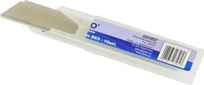 Obrázek produktu pro GEKO Břity do nože, 10ks, 18x0,5 mm, SK5, G01857
